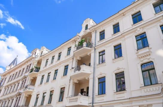 Sanierter Altbau mit verbesserter Energieeffiziensklasse