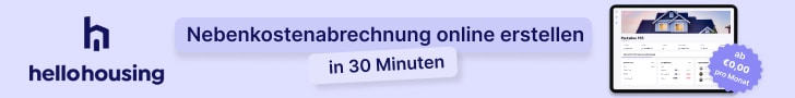 Banner Nebenkostenabrechnung in 30 Minuten